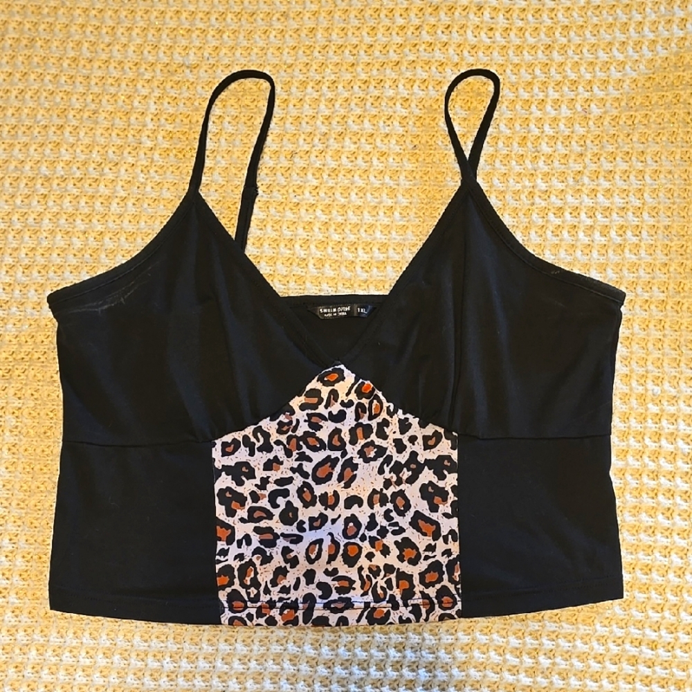 Leopard Crop Top